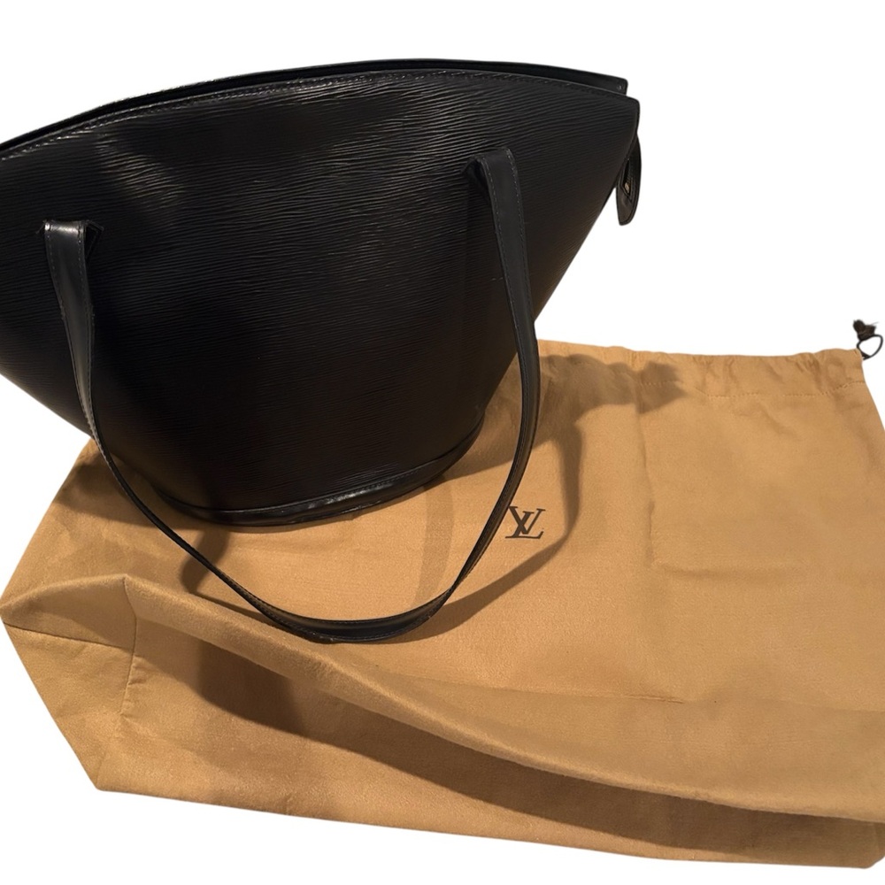 Louis Vuitton Epi Saint Jacques Shopping Tote - Black (M52272)